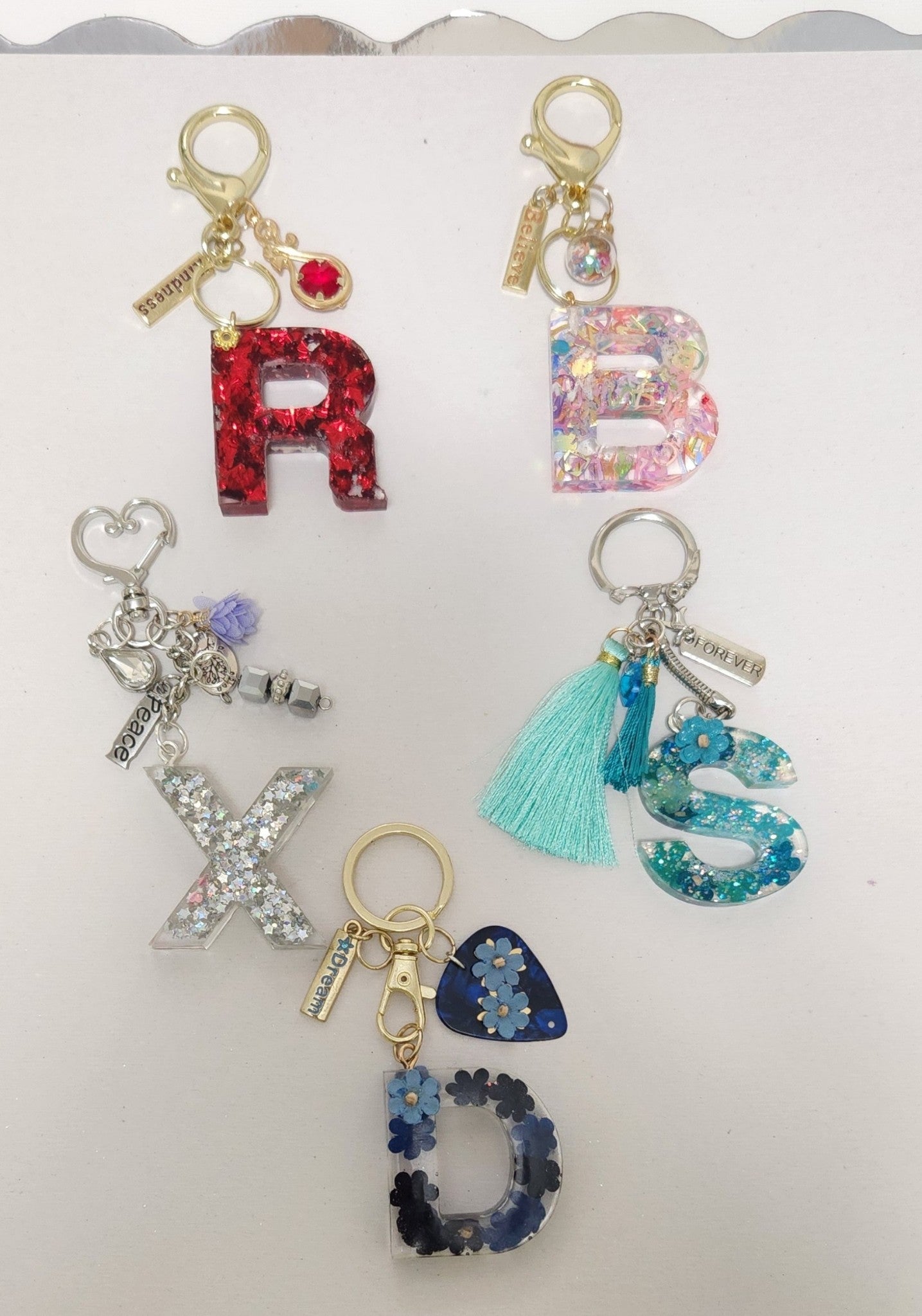 Alphabet - Customizable Keychain