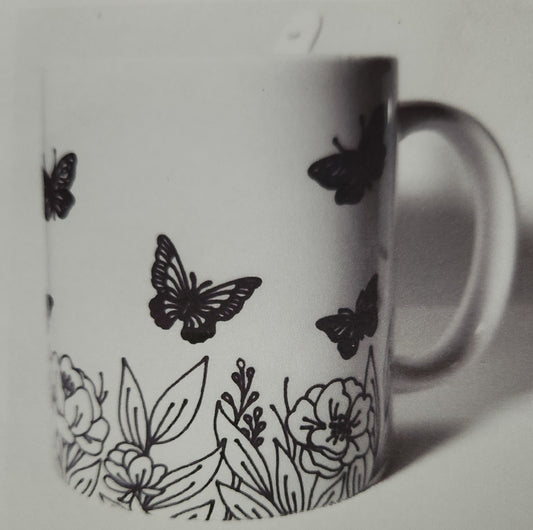 Butterfly Garden Mug