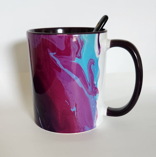 Galaxy Marble Mug