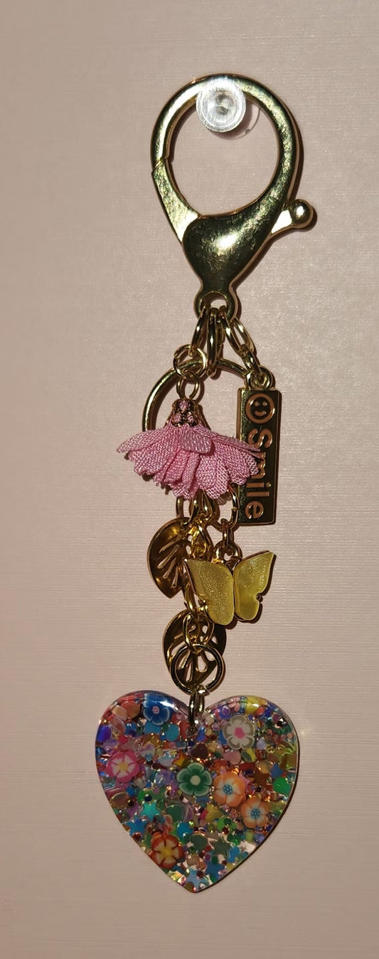 Keep Smiling Keychain