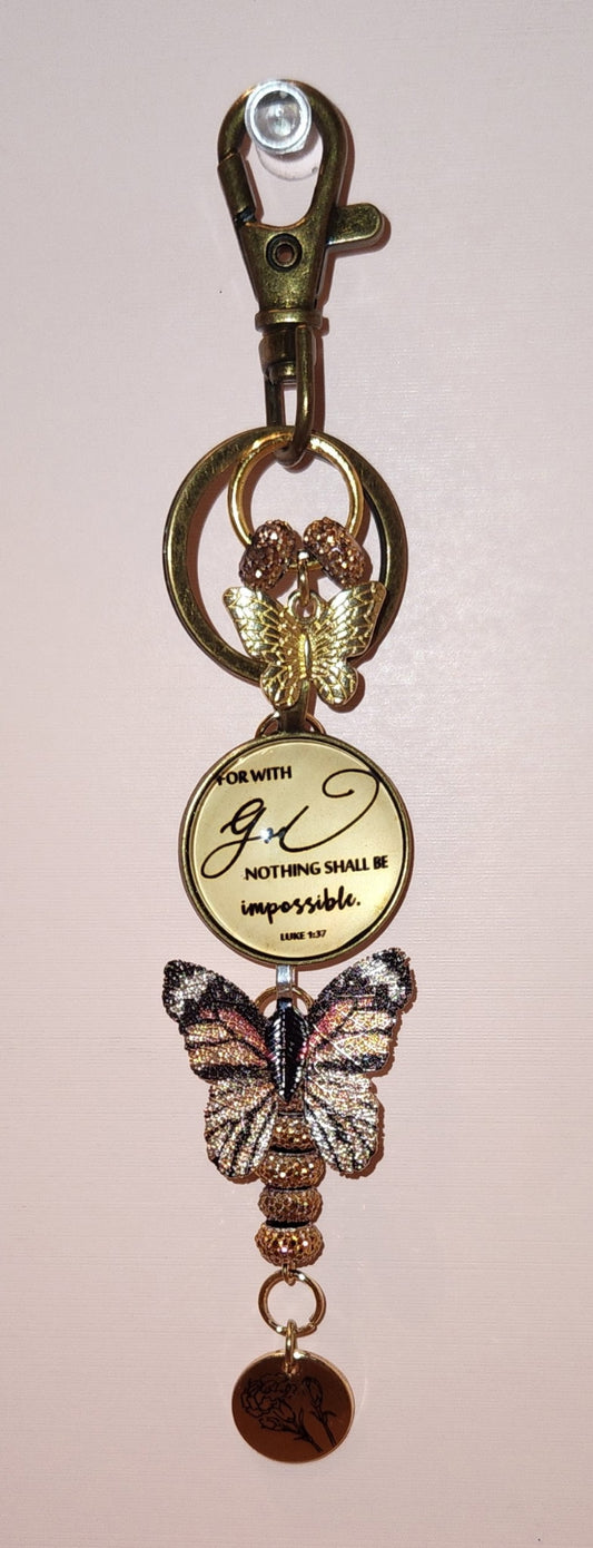Nothing is Impossible Keychain