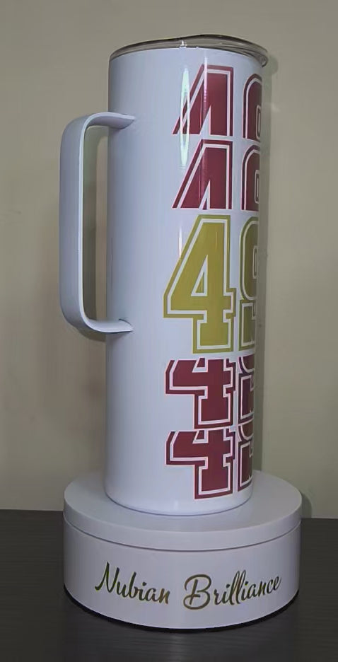 Niner Gang Tumbler with Handle