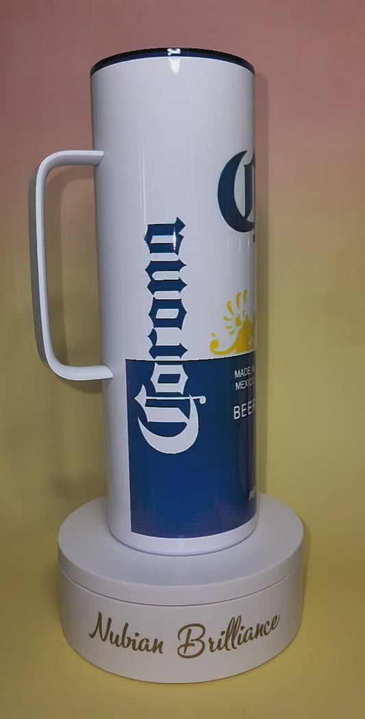 Corona! Tumbler with Handle