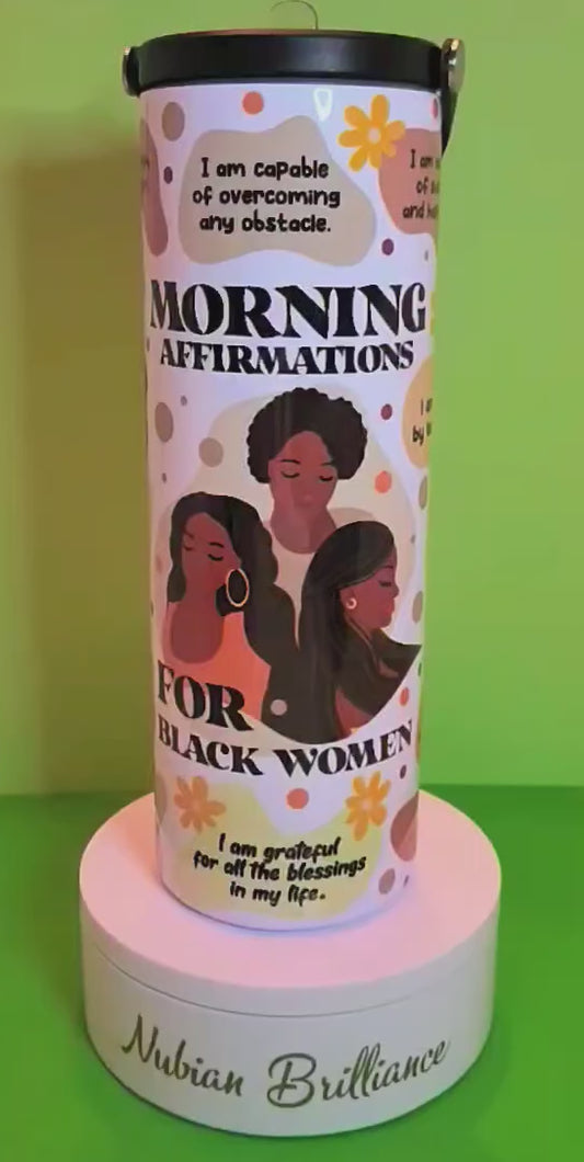 Positive Afromations - Sunrise Tumbler